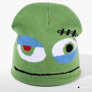 Streetwear green Beanie